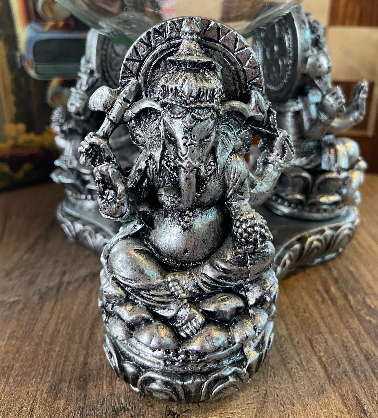 Ganesha Fil Figür Buhurdanlık