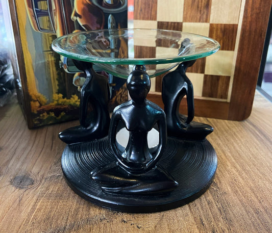 Zen Temalı Meditasyon Figür Buhurdanlık