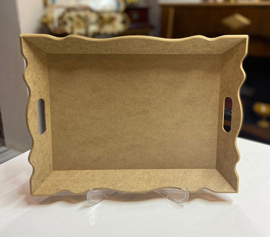Ham Ahşap Tepsi 35x26,5