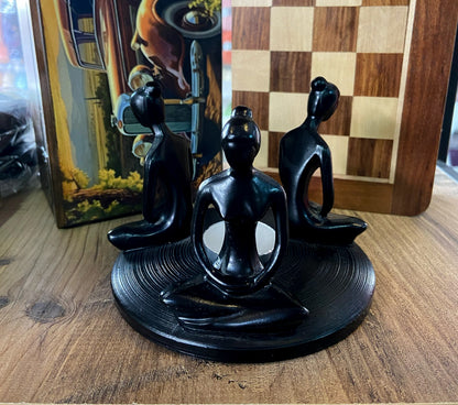 Zen Temalı Meditasyon Figür Buhurdanlık
